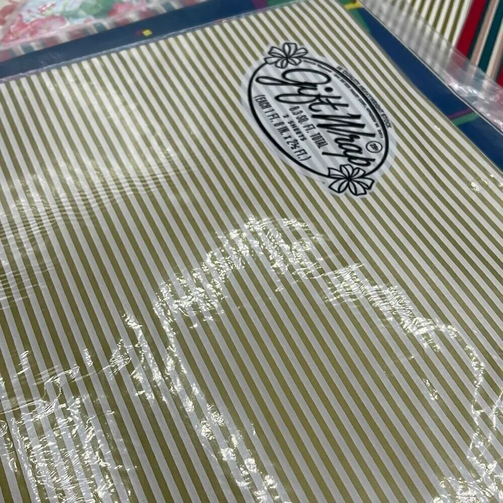 NWT Artfaire Vintage wrapping paper floral and patterns. 8 new in packages.
